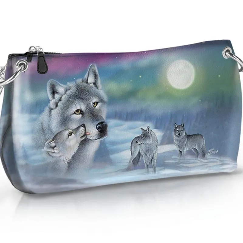 'Under The Mystic Northern Lights' 3-Style Handbag