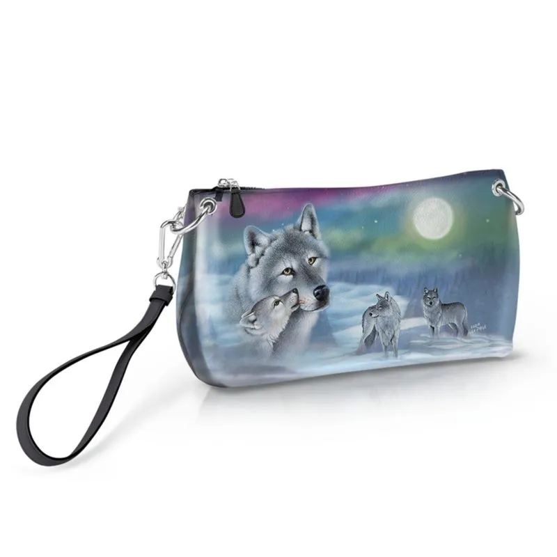 'Under The Mystic Northern Lights' 3-Style Handbag