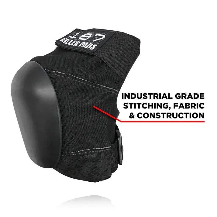 187 Pro Derby Knee Pads Black