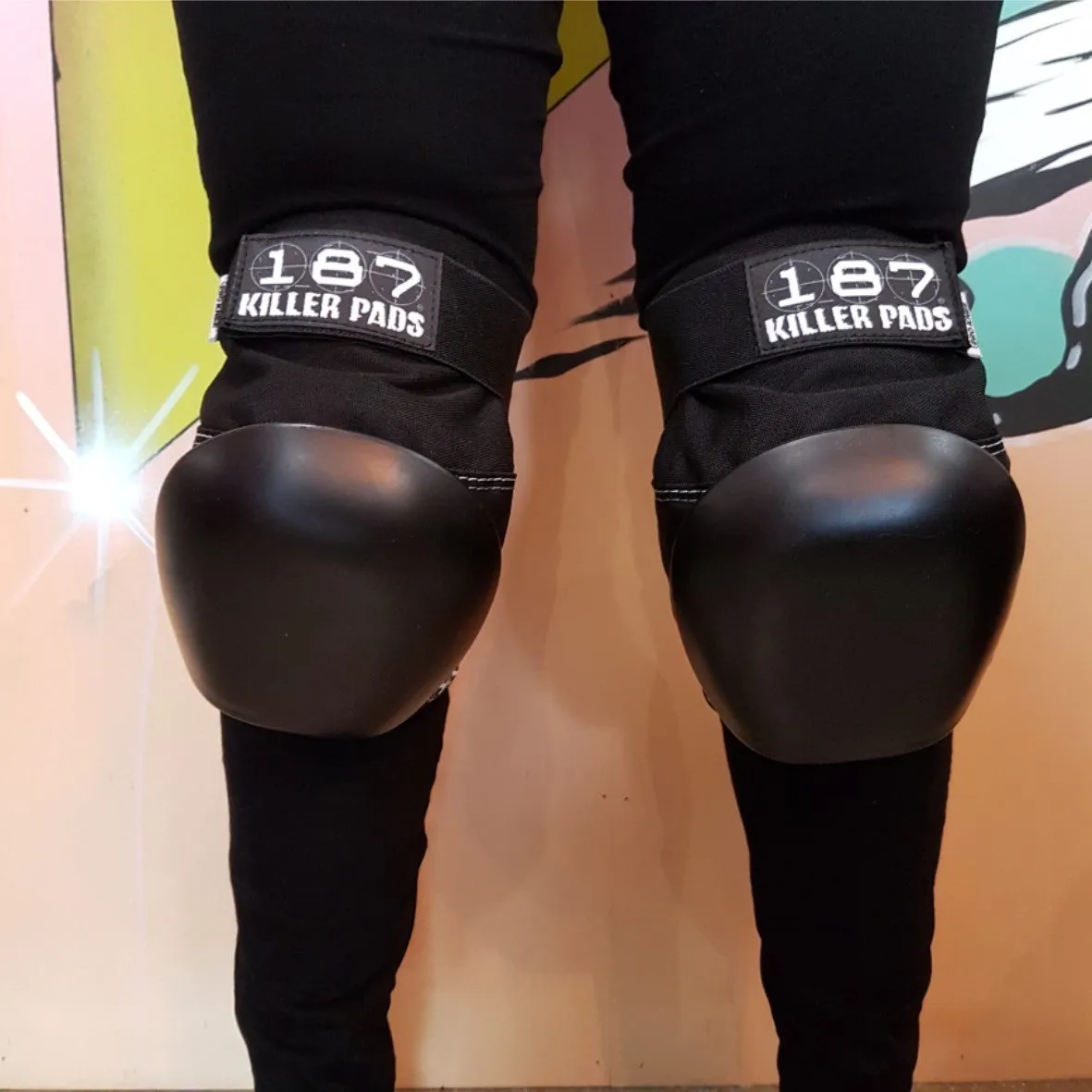 187 Pro Derby Knee Pads Black