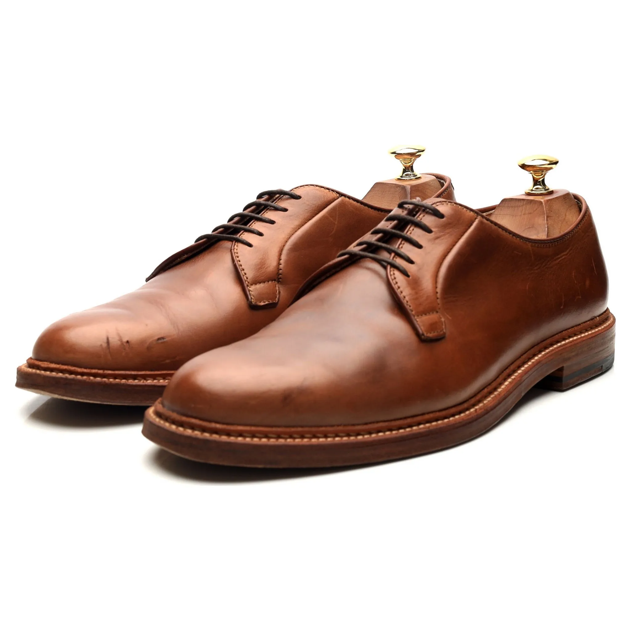 '9501' Brown Leather Derby UK 9.5 US 10 D