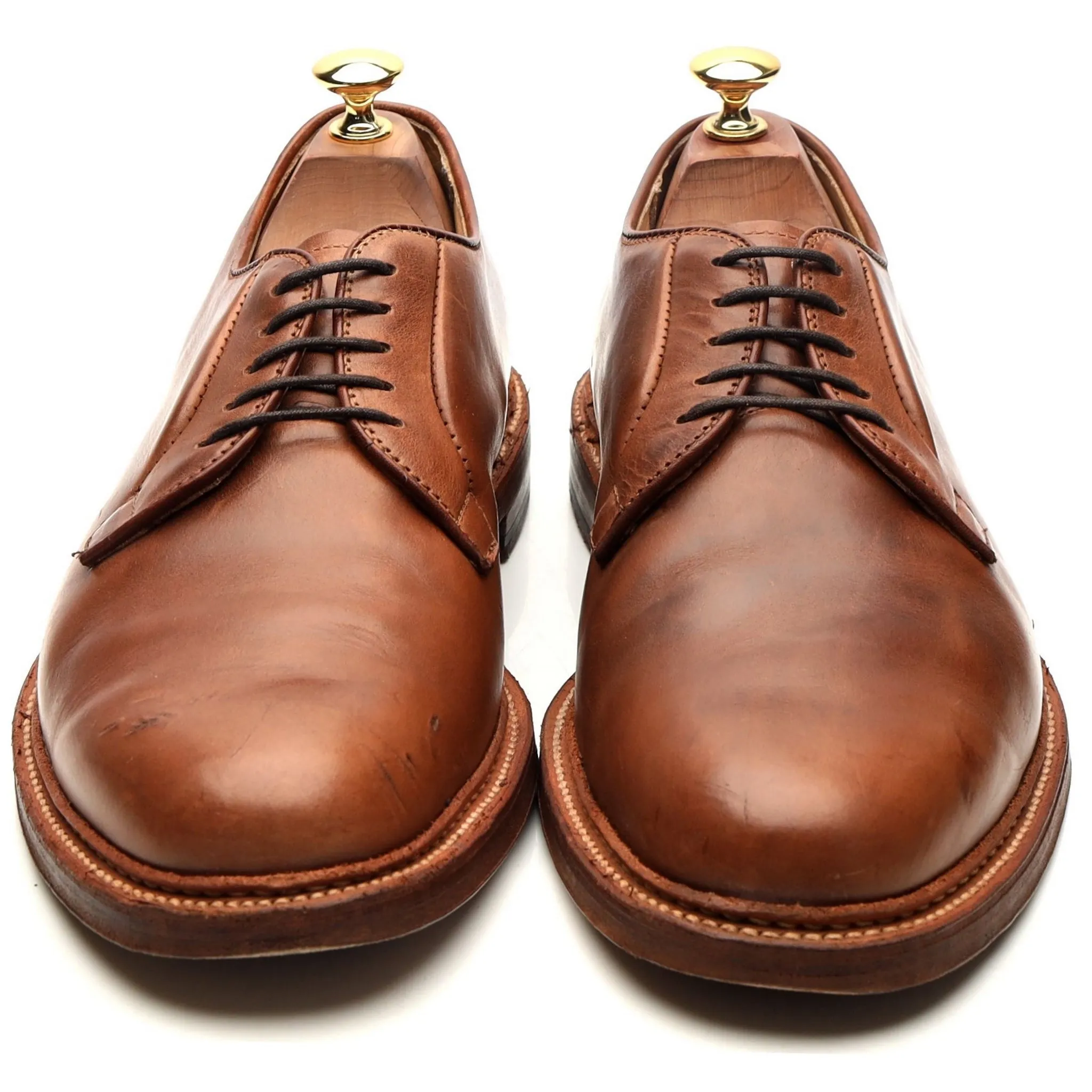 '9501' Brown Leather Derby UK 9.5 US 10 D