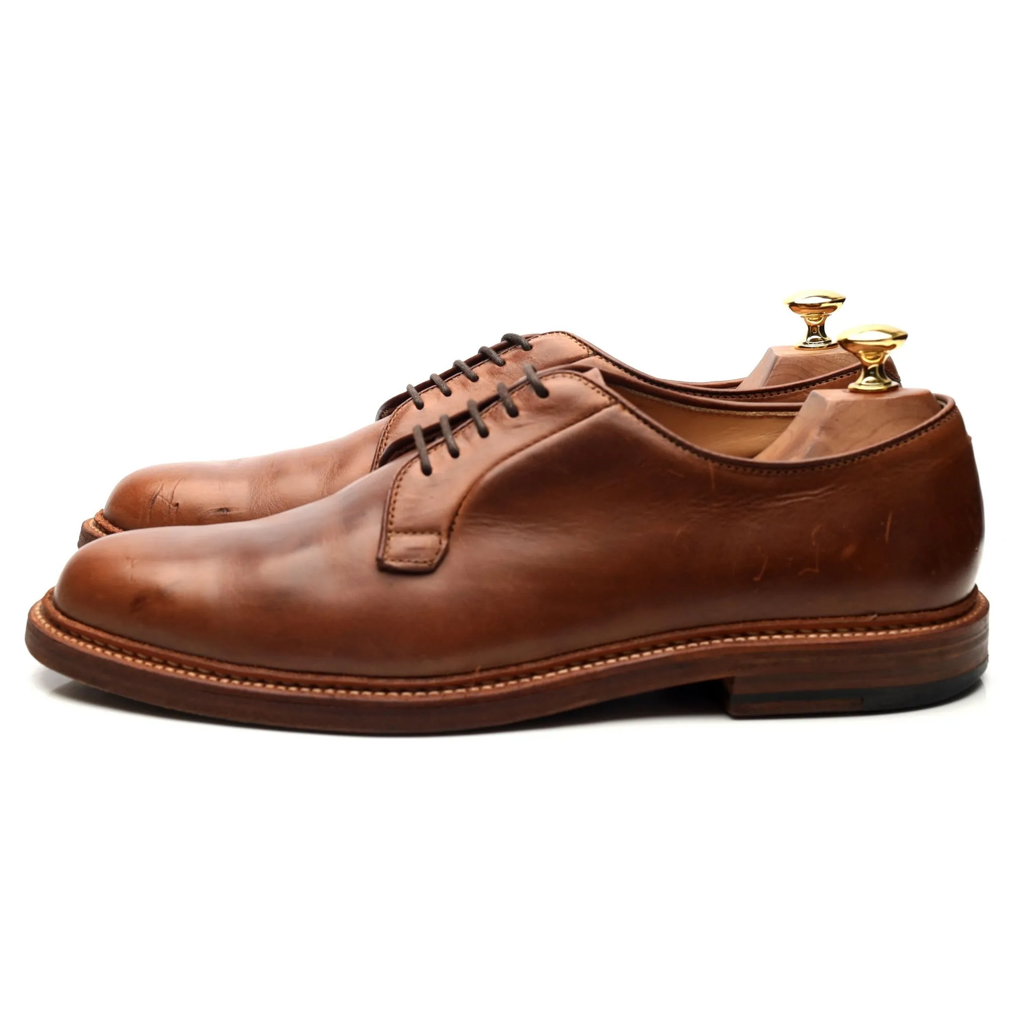 '9501' Brown Leather Derby UK 9.5 US 10 D