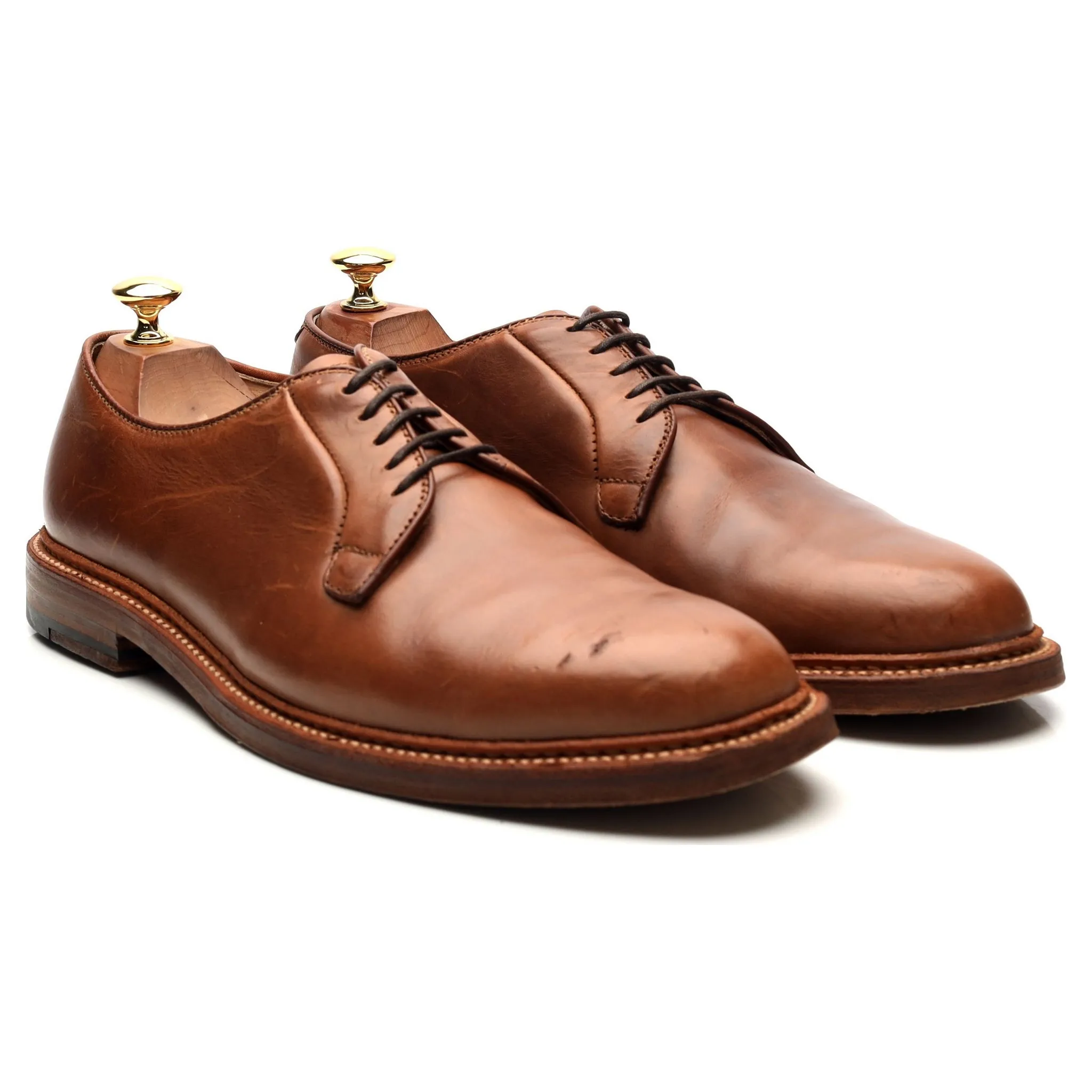 '9501' Brown Leather Derby UK 9.5 US 10 D