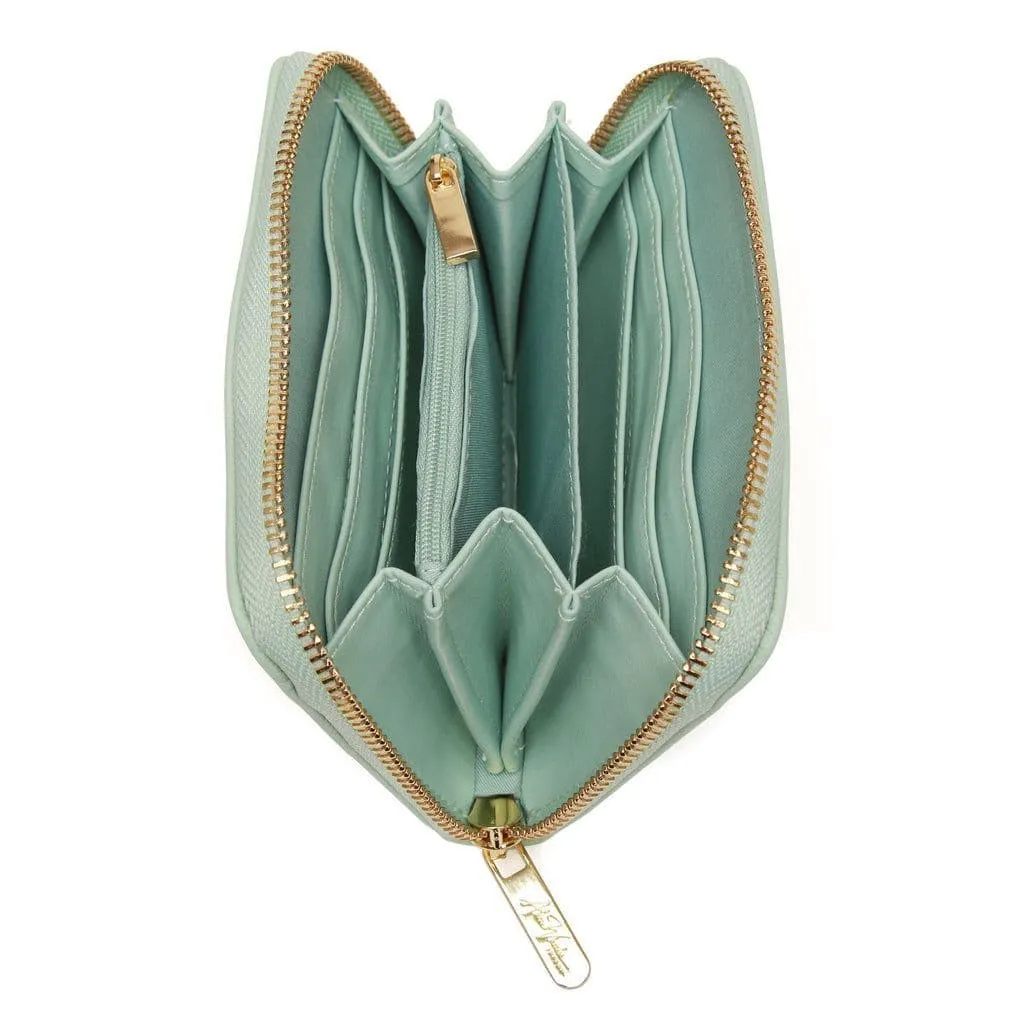 Alice Wheeler London  - Pastel Mint Bromley Purse