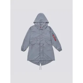 Alpha Industries Shell Fishtail Parka Cadet Grey Women WJS49000C1-053