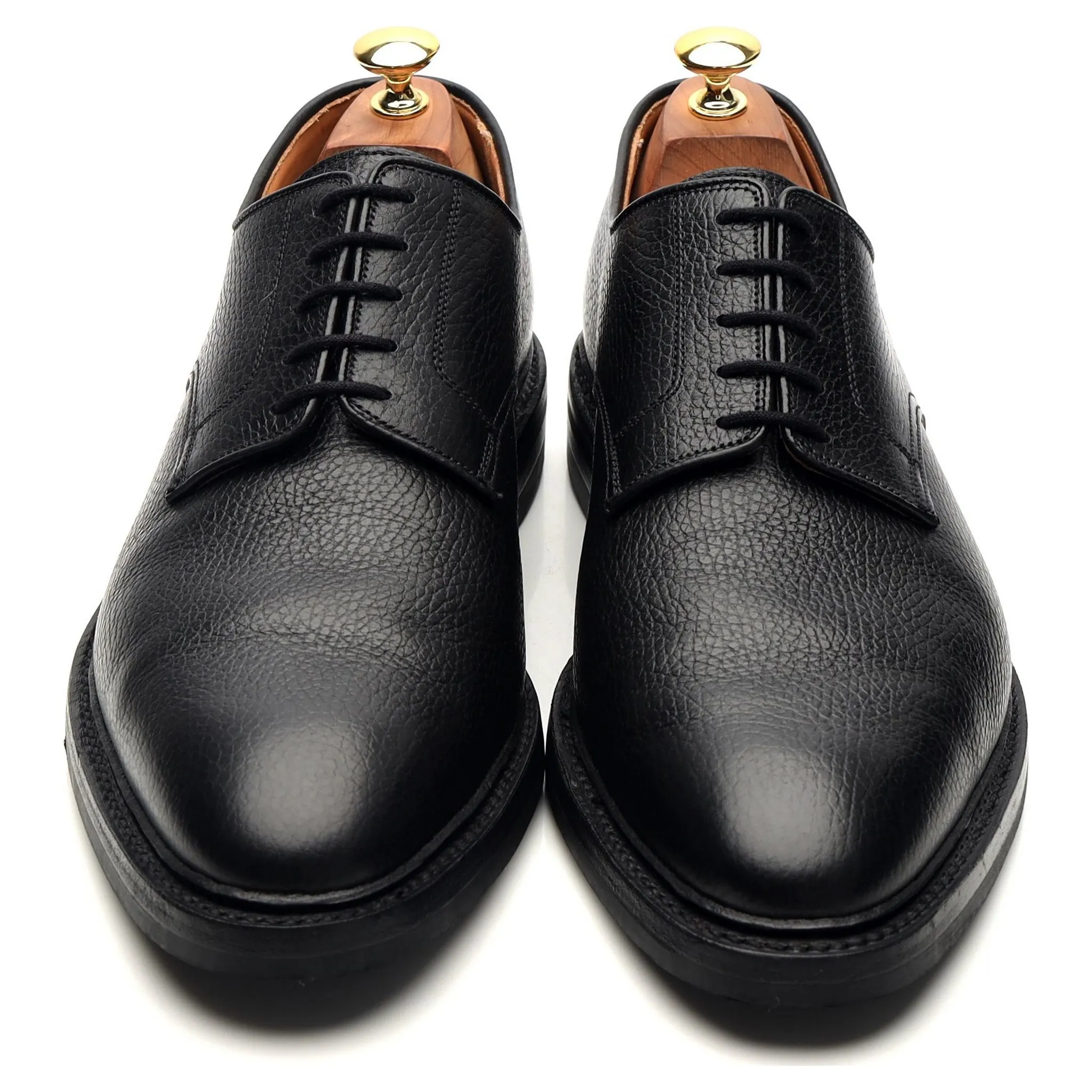 'Ashdown' Black Leather Derby UK 10 E