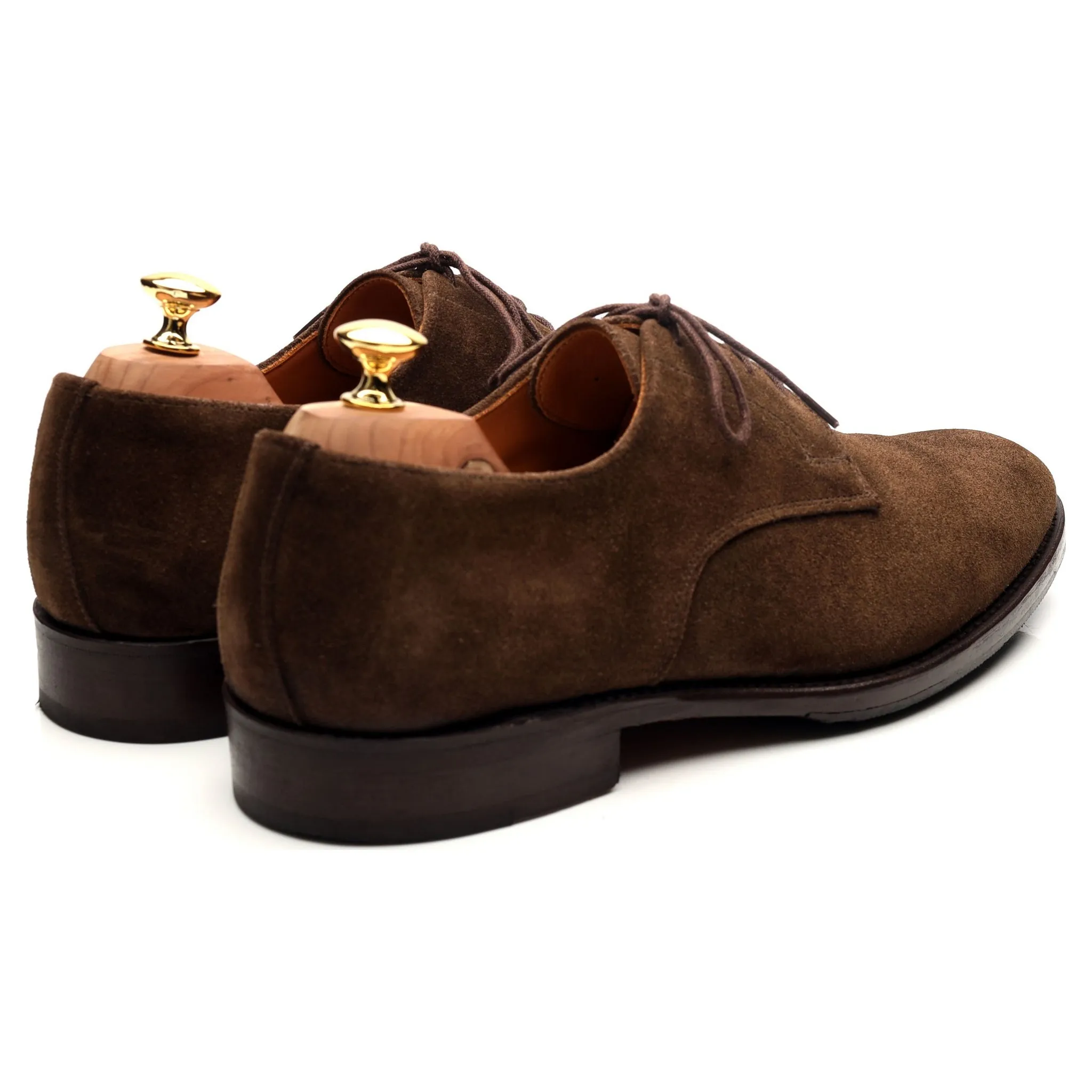 'Athens' Brown Suede Derby UK 10.5 F