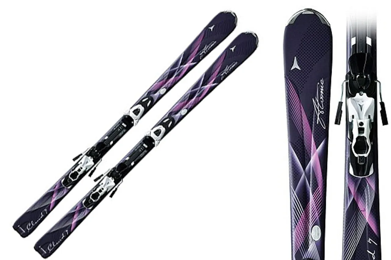 Atomic Cloud 7 Skis with XLT 9 Lady Bindings 2012