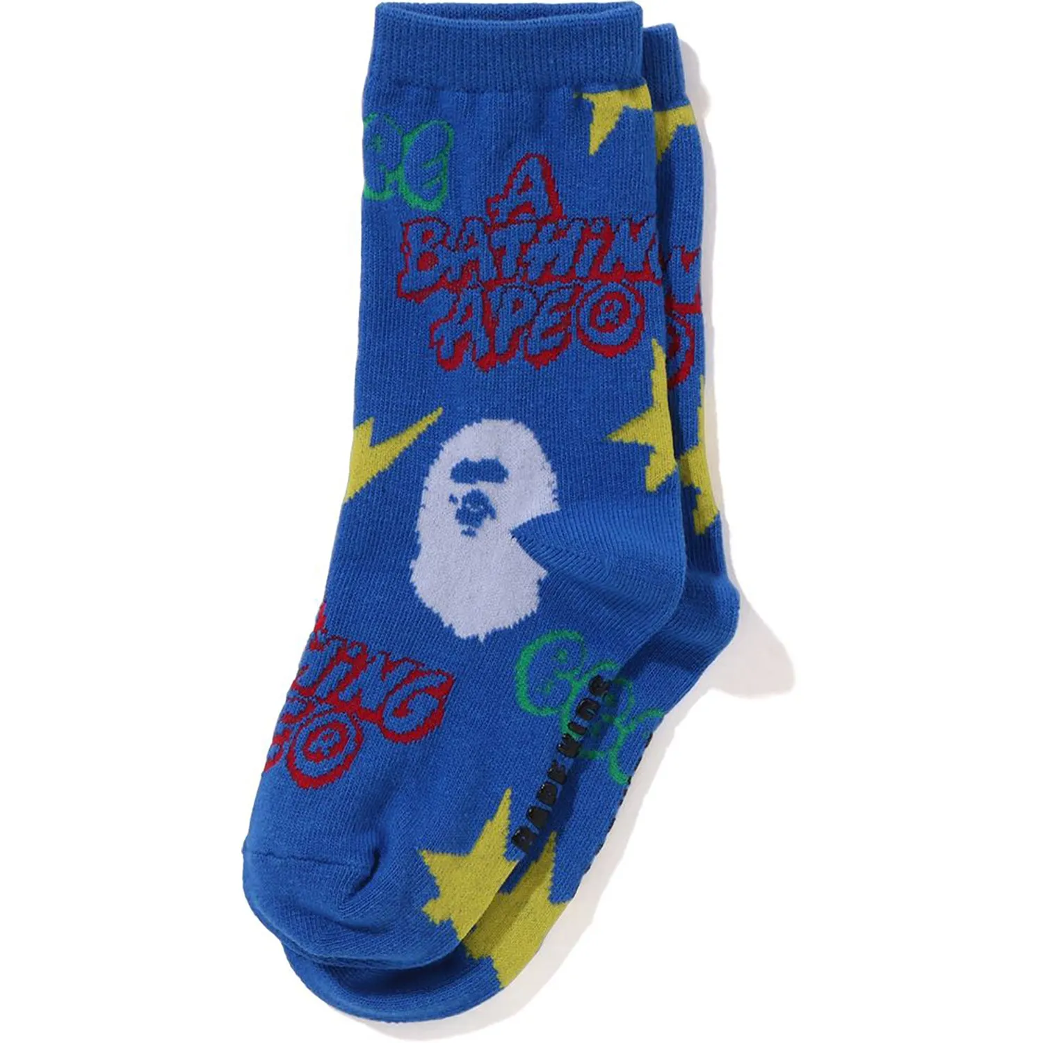 BAPE GRAFFITI PATTERN SOCKS KIDS