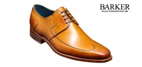 Barker Herbert Derby Wingtip - Cedar Calf