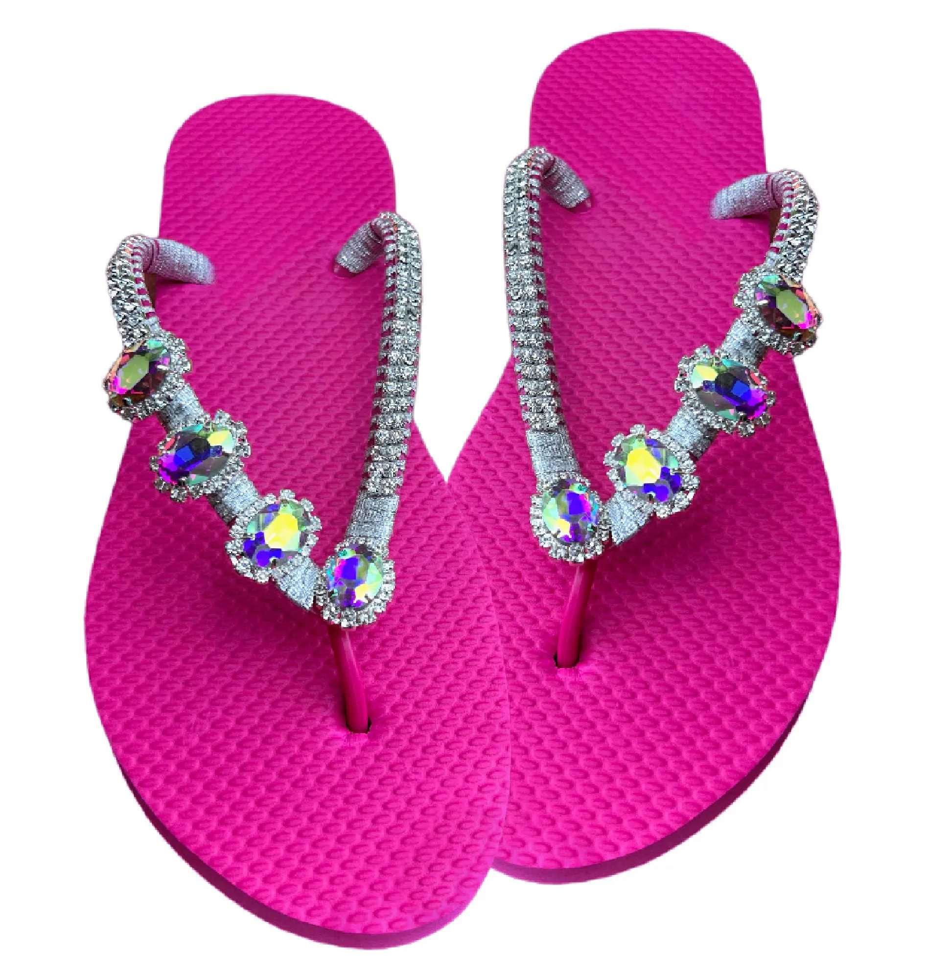 Beaded Bling Flip flops