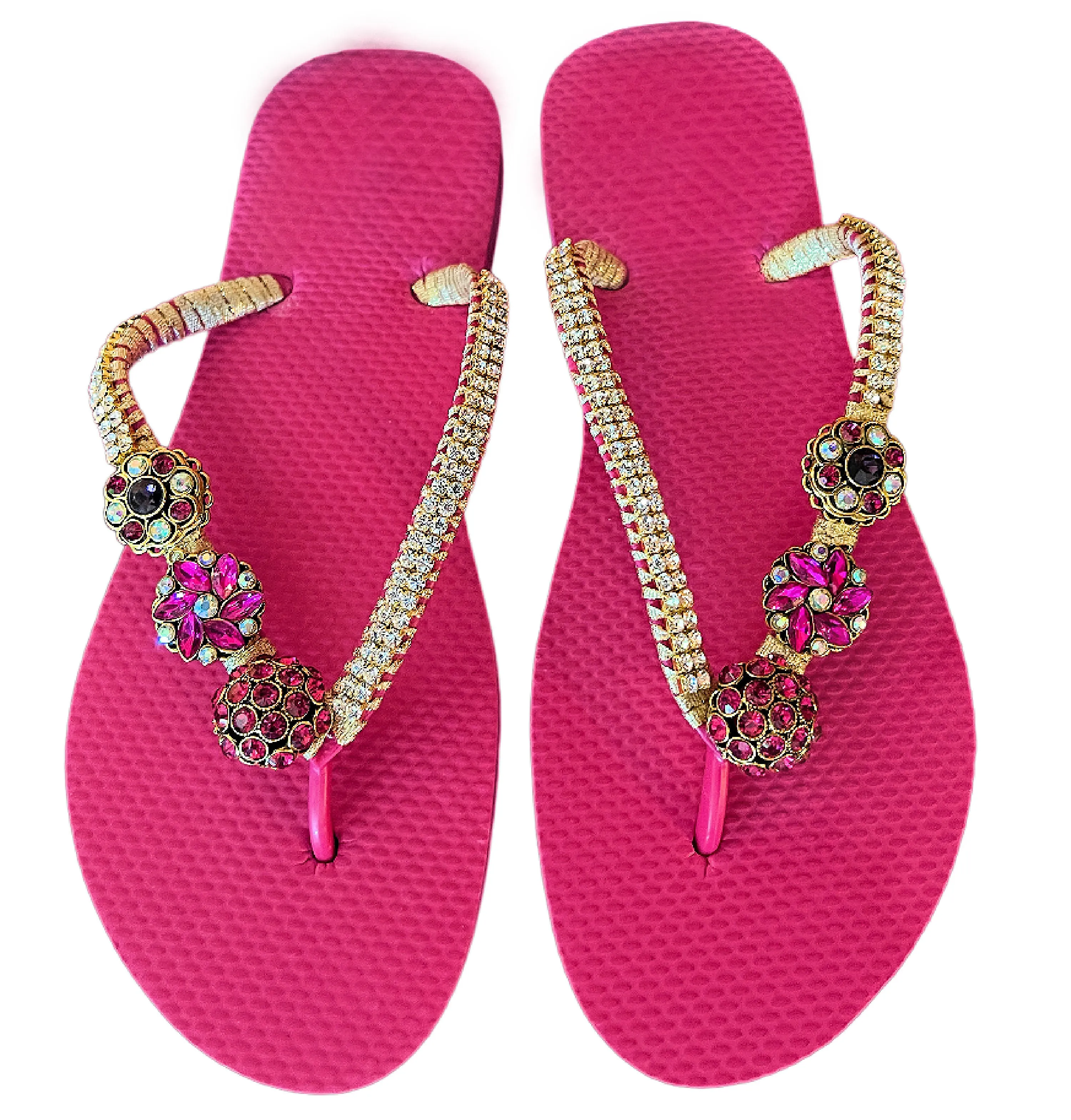 Beaded Bling Flip flops