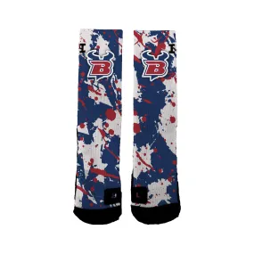 Bigfork/ Vikings & Valkyries Splatter Socks