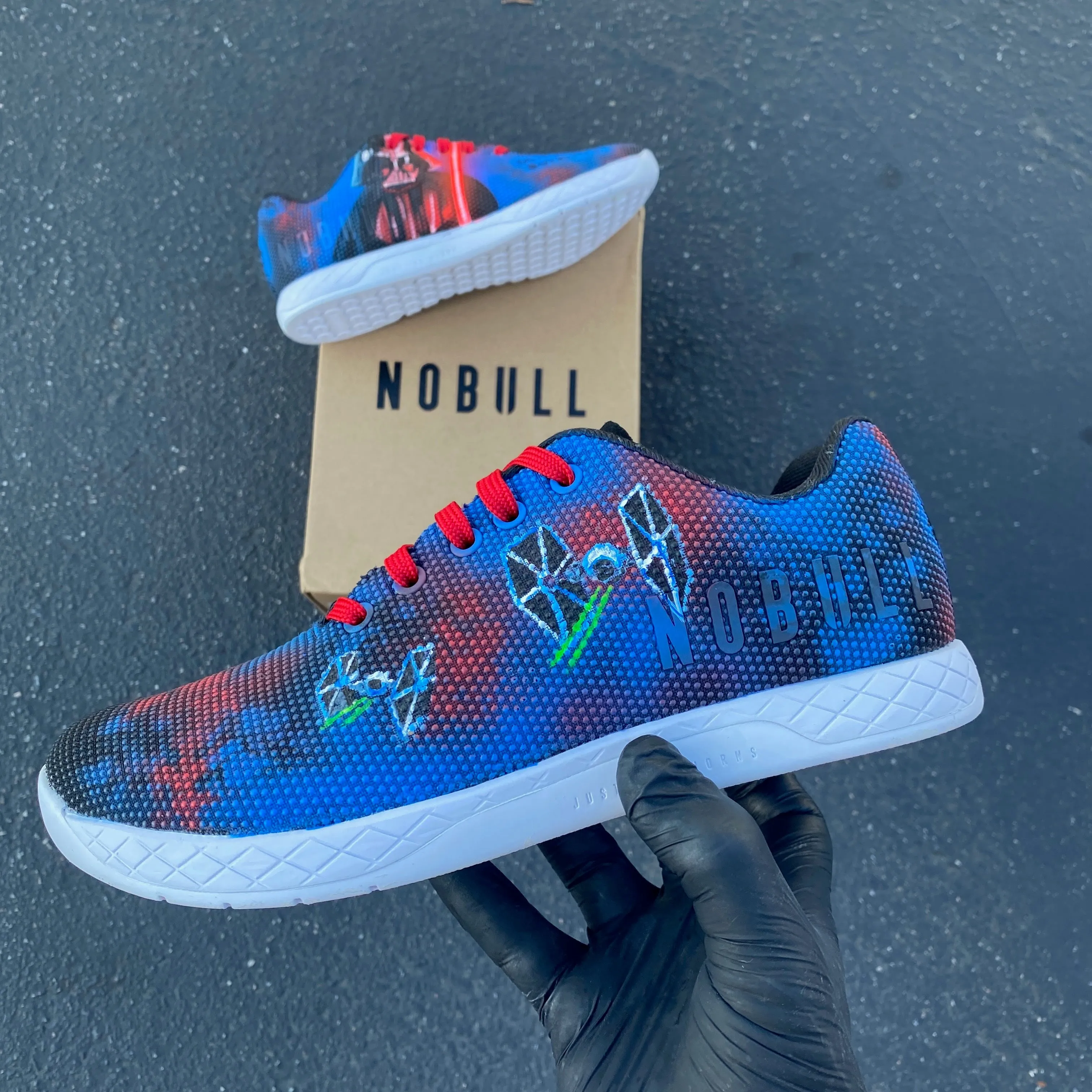 Black/White Gum Nobull Trainers - 8.5 mens - Custom Order - invoice 2 of 2