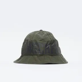 Bob Hockey Skateboards - Crinkle Bell Bucket Hat (Army/Black)