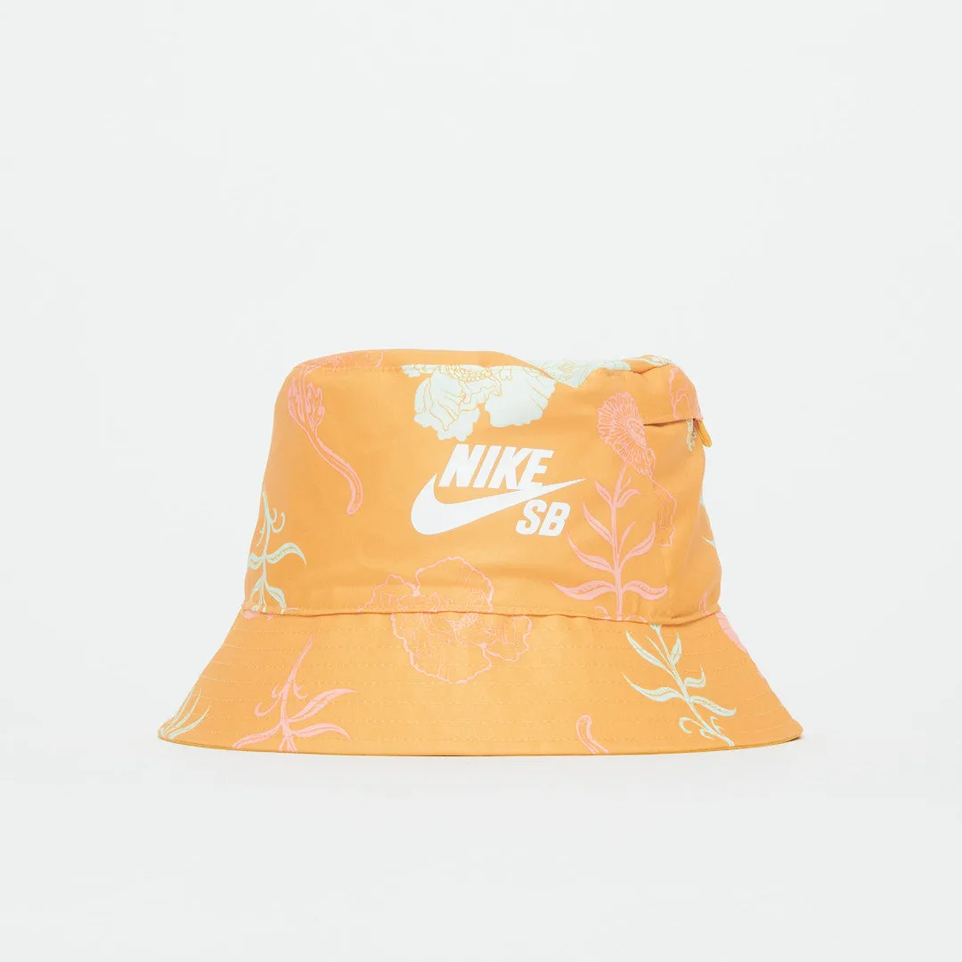 Bob Nike SB - Reversible Graphic Bucket Hat (Sanded Gold)