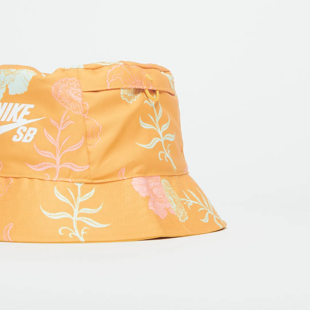 Bob Nike SB - Reversible Graphic Bucket Hat (Sanded Gold)