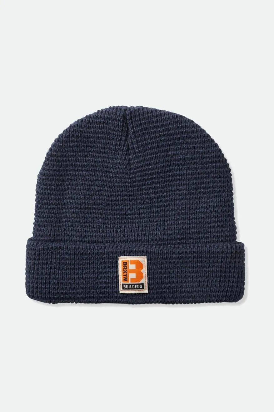 Builders Waffle Knit Beanie - Ombre Blue