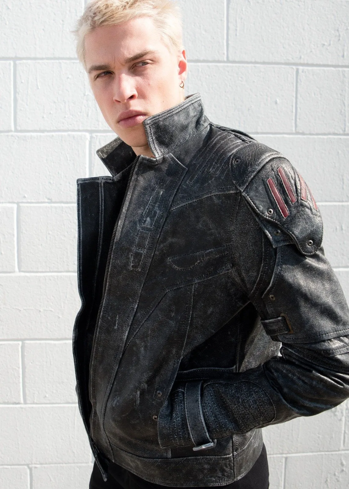 Buy Mens Transformers Autobot Shield Leather Jacket | LucaJackets