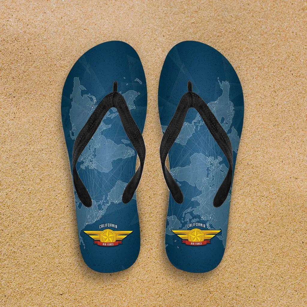 California Air Force Flip Flops