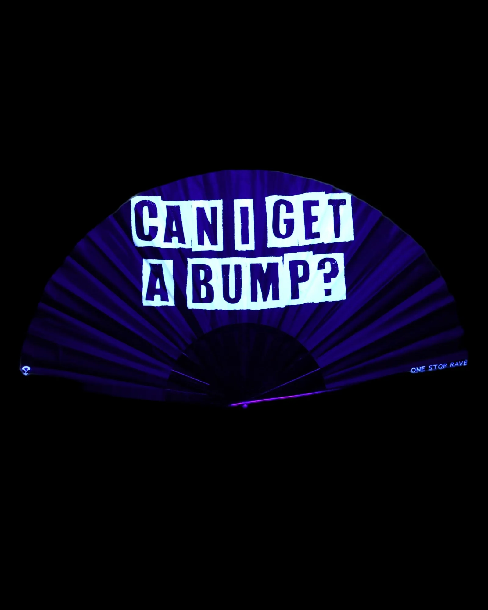 Can I Get A Bump? Hand Fan