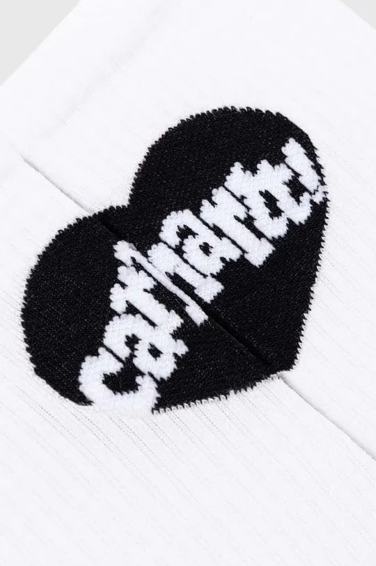 Carhartt WIP socks Amour Socks men's white color I033618.00AXX