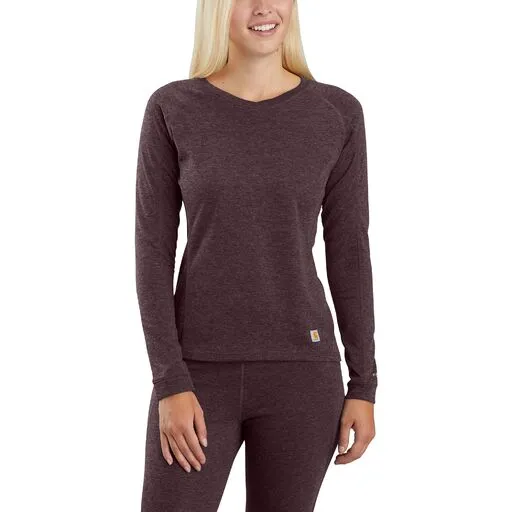 Carhartt Women's Heavyweight Long Sleeve Crew Shirt