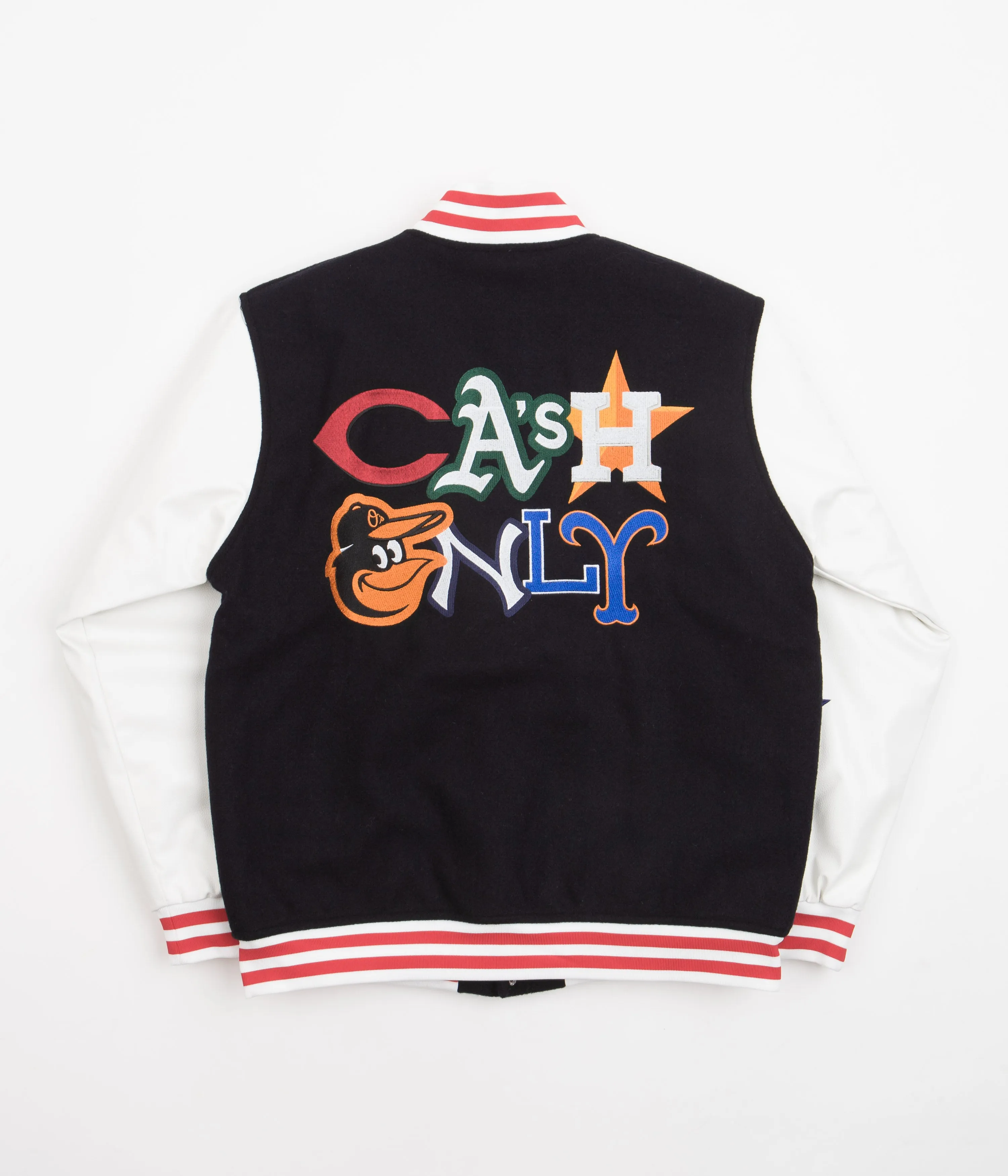 Cash Only World Series Varsity Jacket - Navy