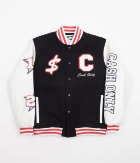 Cash Only World Series Varsity Jacket - Navy