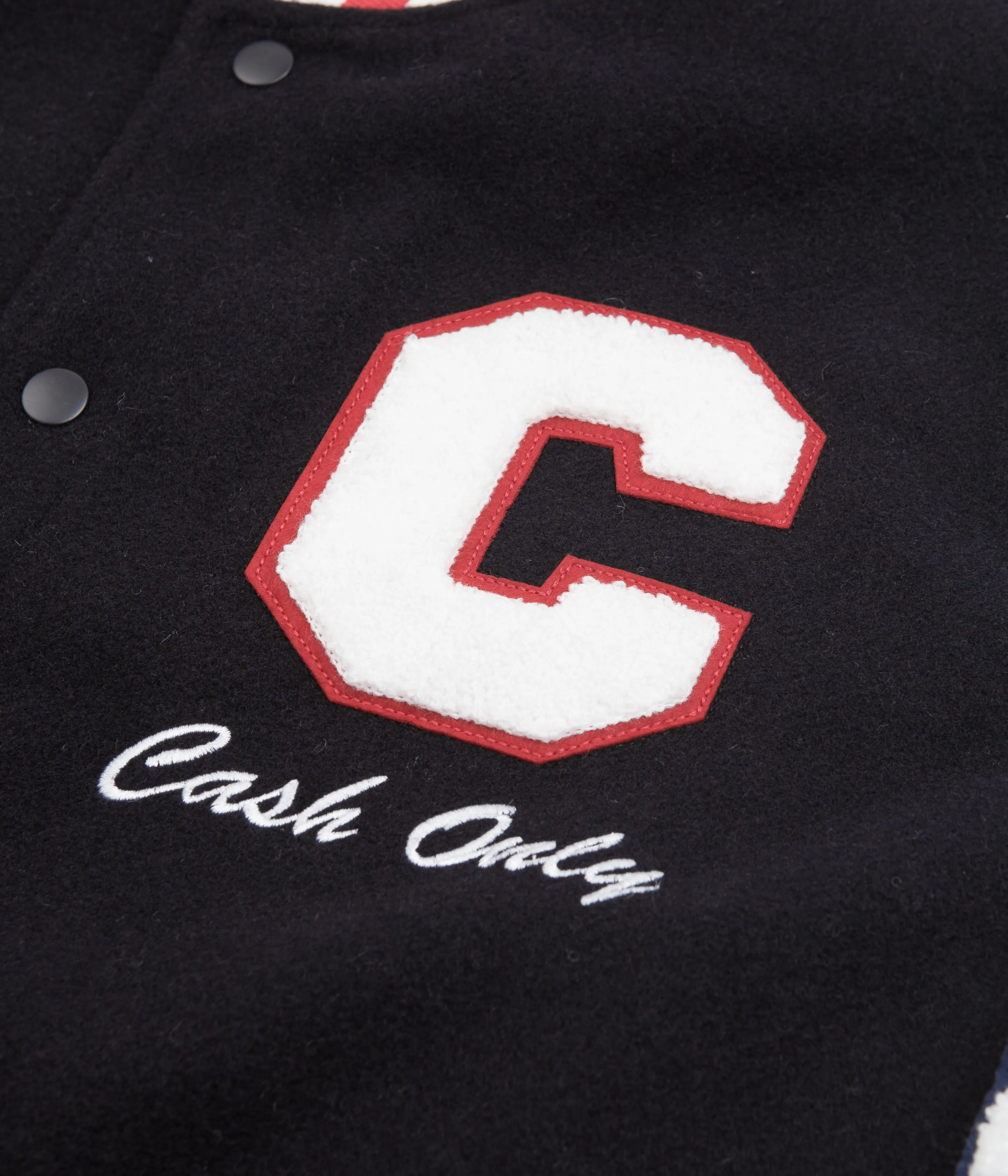 Cash Only World Series Varsity Jacket - Navy