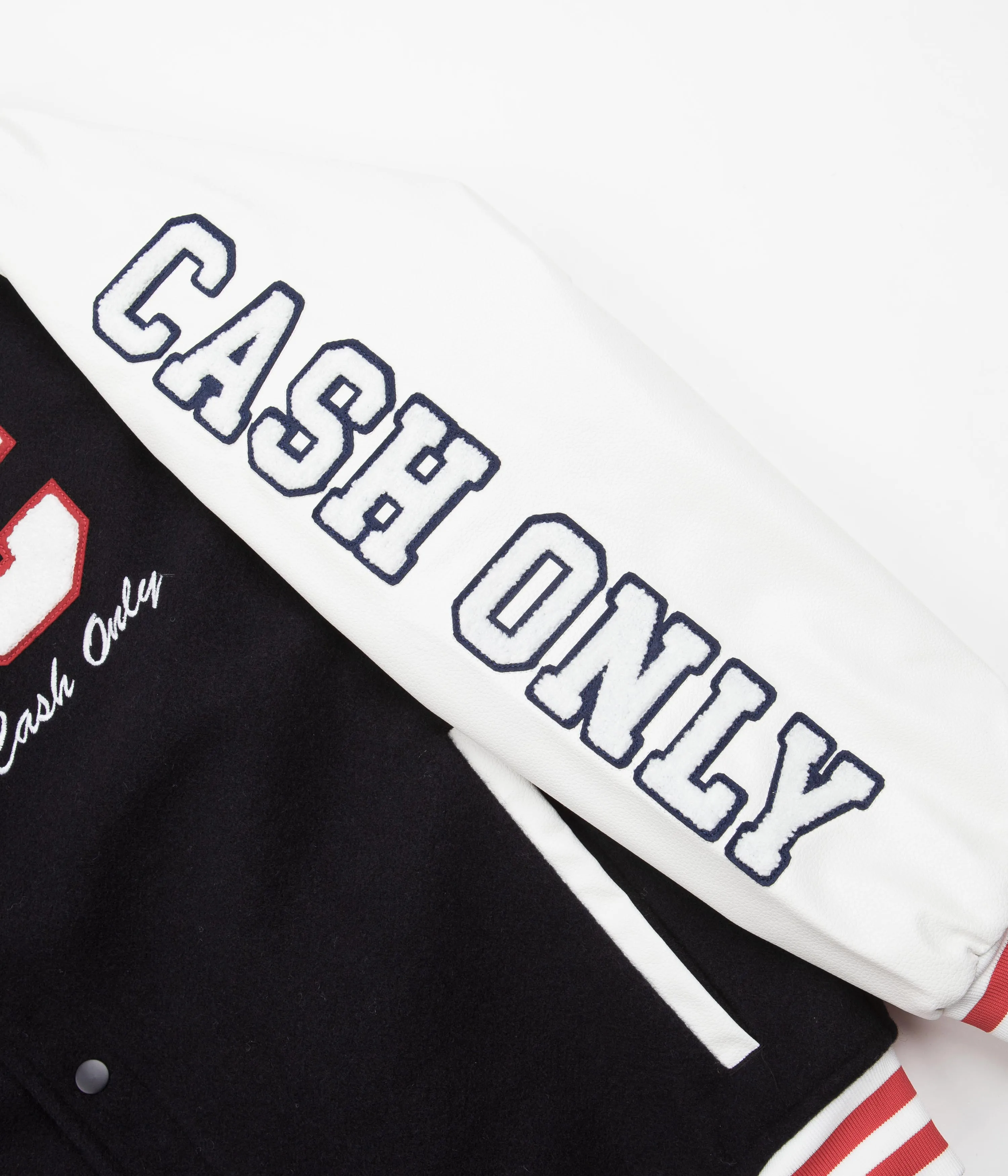 Cash Only World Series Varsity Jacket - Navy