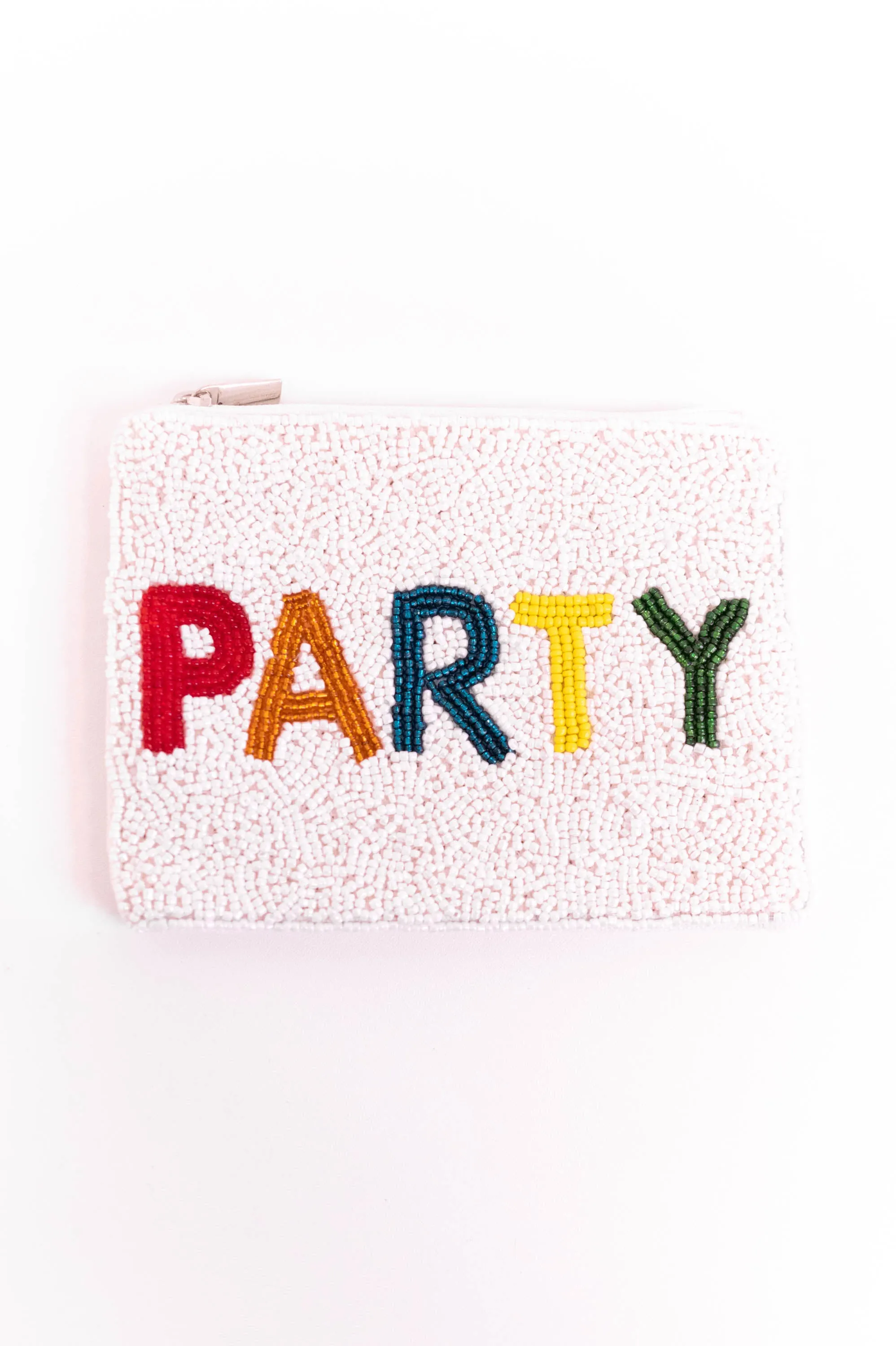 Celebrate Good Times Pouch, White