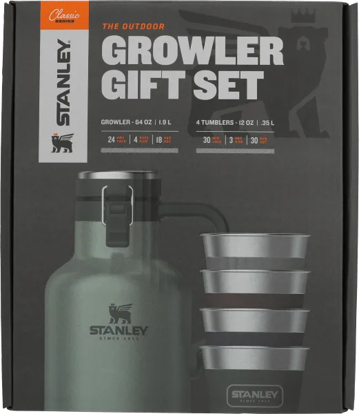 CLASSIC OUTDOOR GROWLER GIFT SET