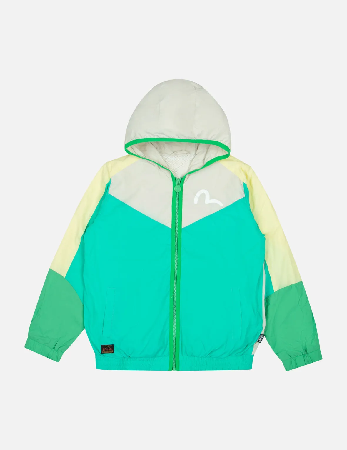 Color Block Regular Fit Zipper Jacket