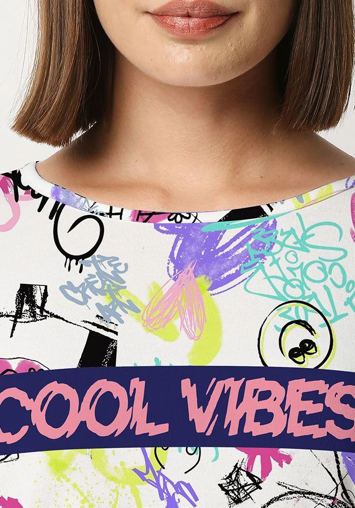 Cool Vibes Drop Shoulder T-shirt