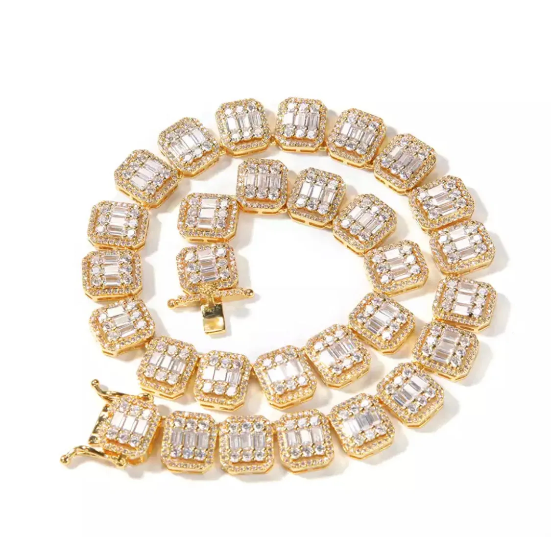 Diamond Baguette Chain