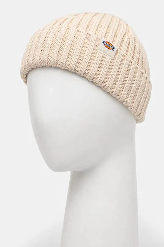 Dickies beanie LOCKWOOD beige color DK0A4Z2O