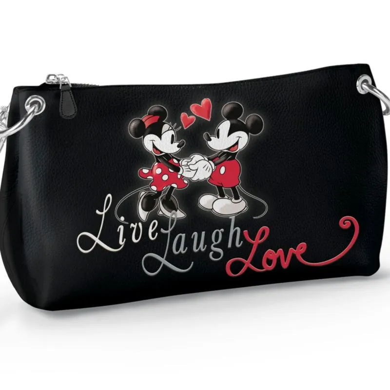 Disney 'Live, Laugh, Love' Ladies' 3-Style Handbag