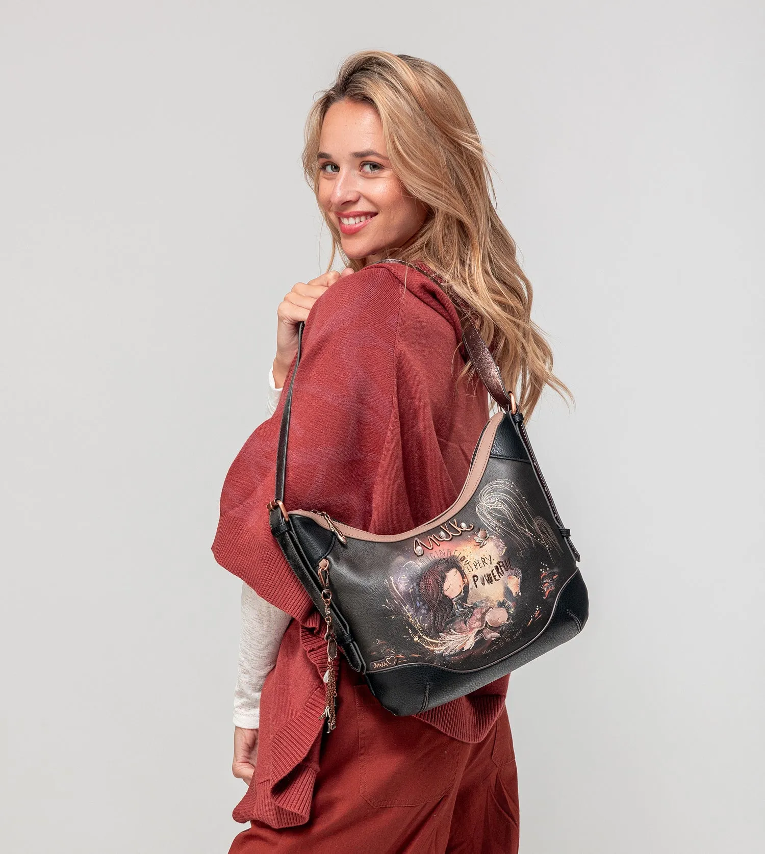 Dreamverse hobo shoulder bag