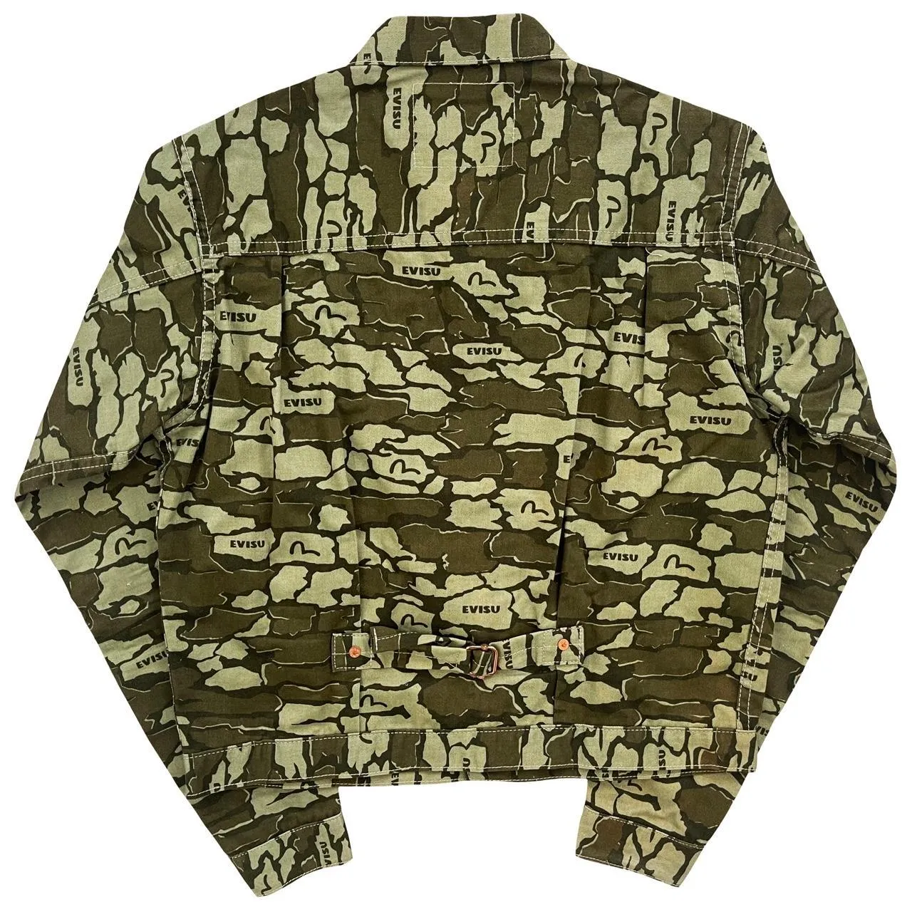 Evisu Ishigaki Camo Trucker Jacket