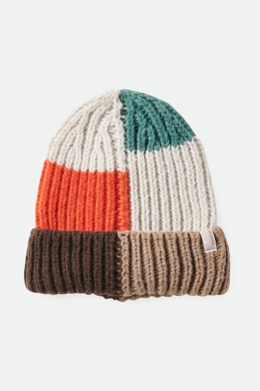 Fiona Beanie - Beige Multi