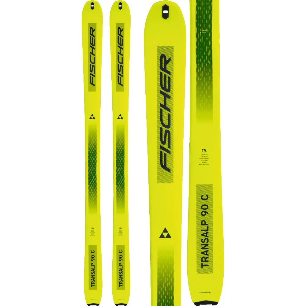 Fischer - Transalp 90 Carbon Set 22/23 Ski Touring Ski with Fischer ST Radical Bindings & Skins