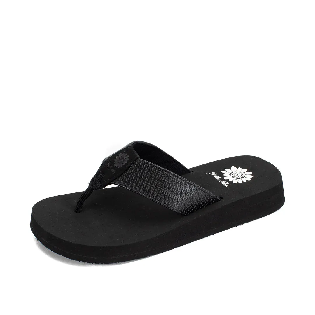 Flance Flip Flop Sandal - Black