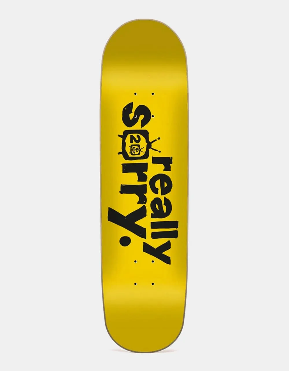 Flip Scribble Logo Really Sorry 20th Anniversary Skateboard Deck - 8.25