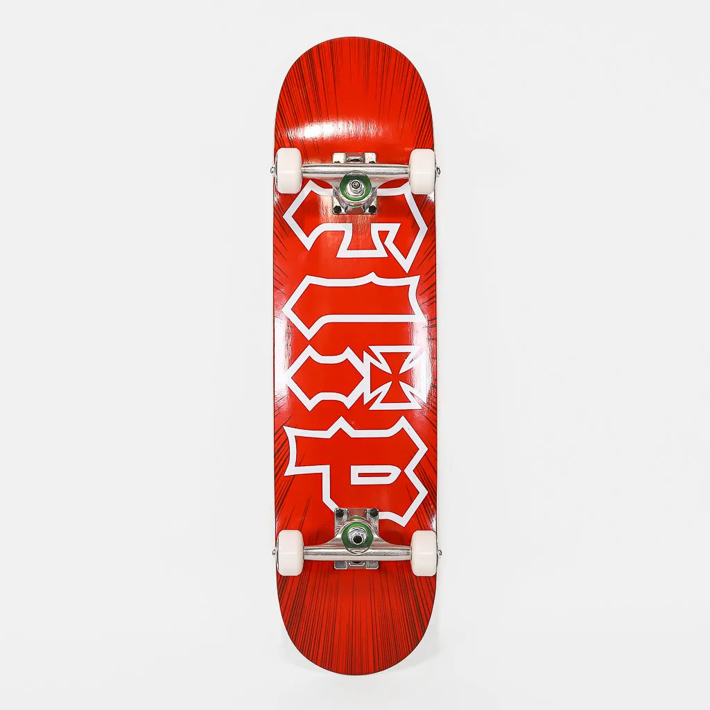 Flip Skateboards - 7.88 HKD Burst Complete Skateboard - Red