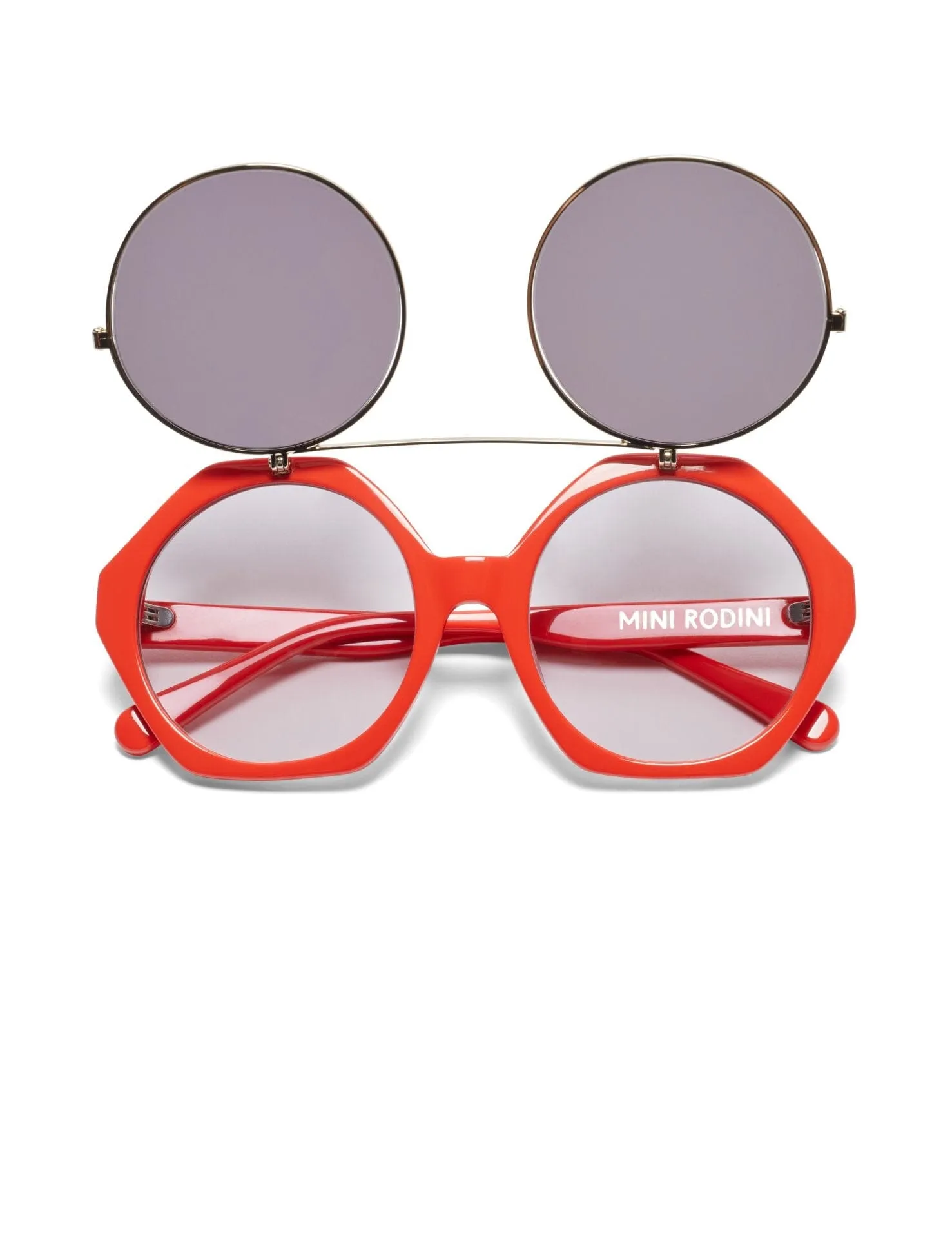 Flip Up Sunglassses | Red