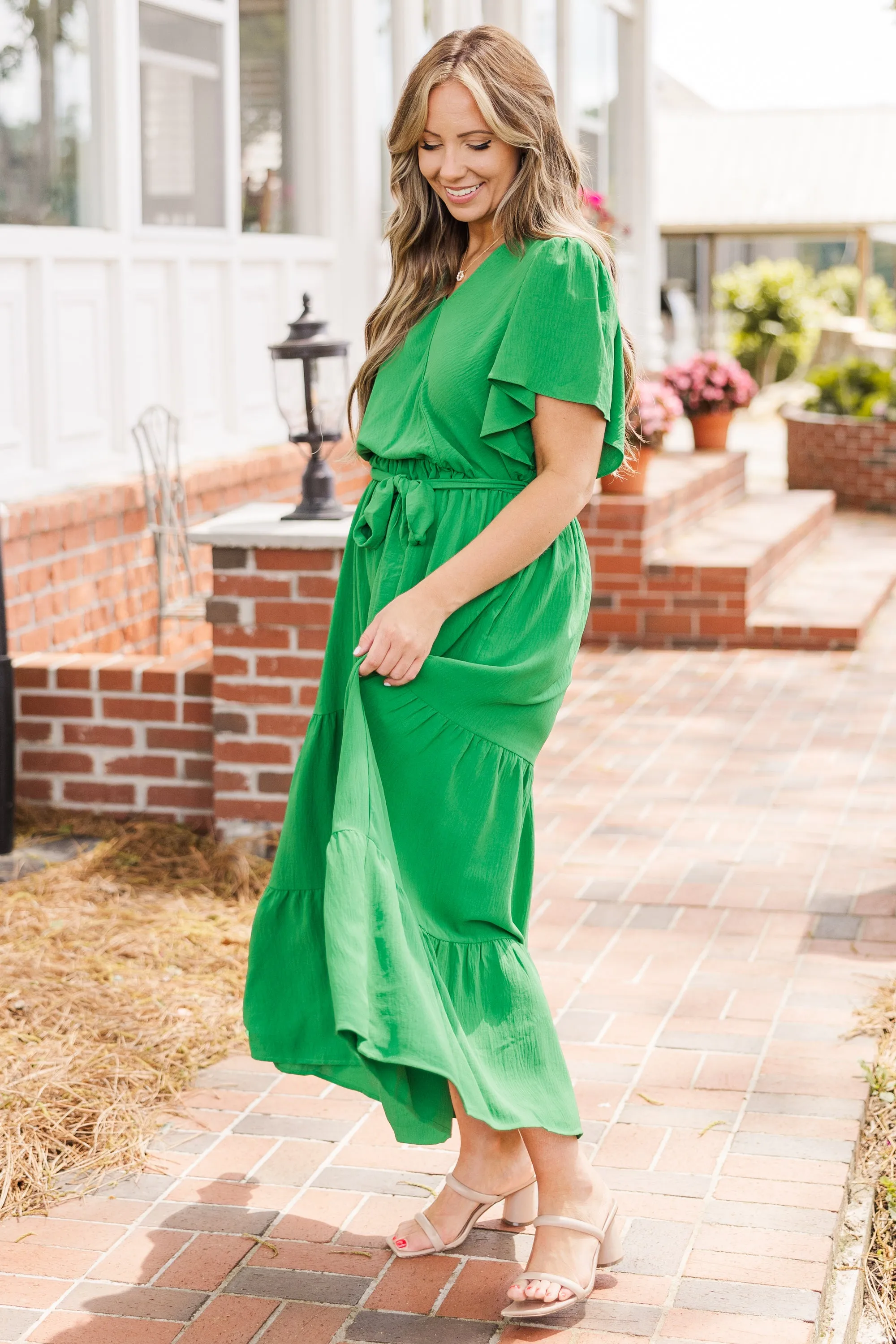 Forever In My Heart Dress, Green