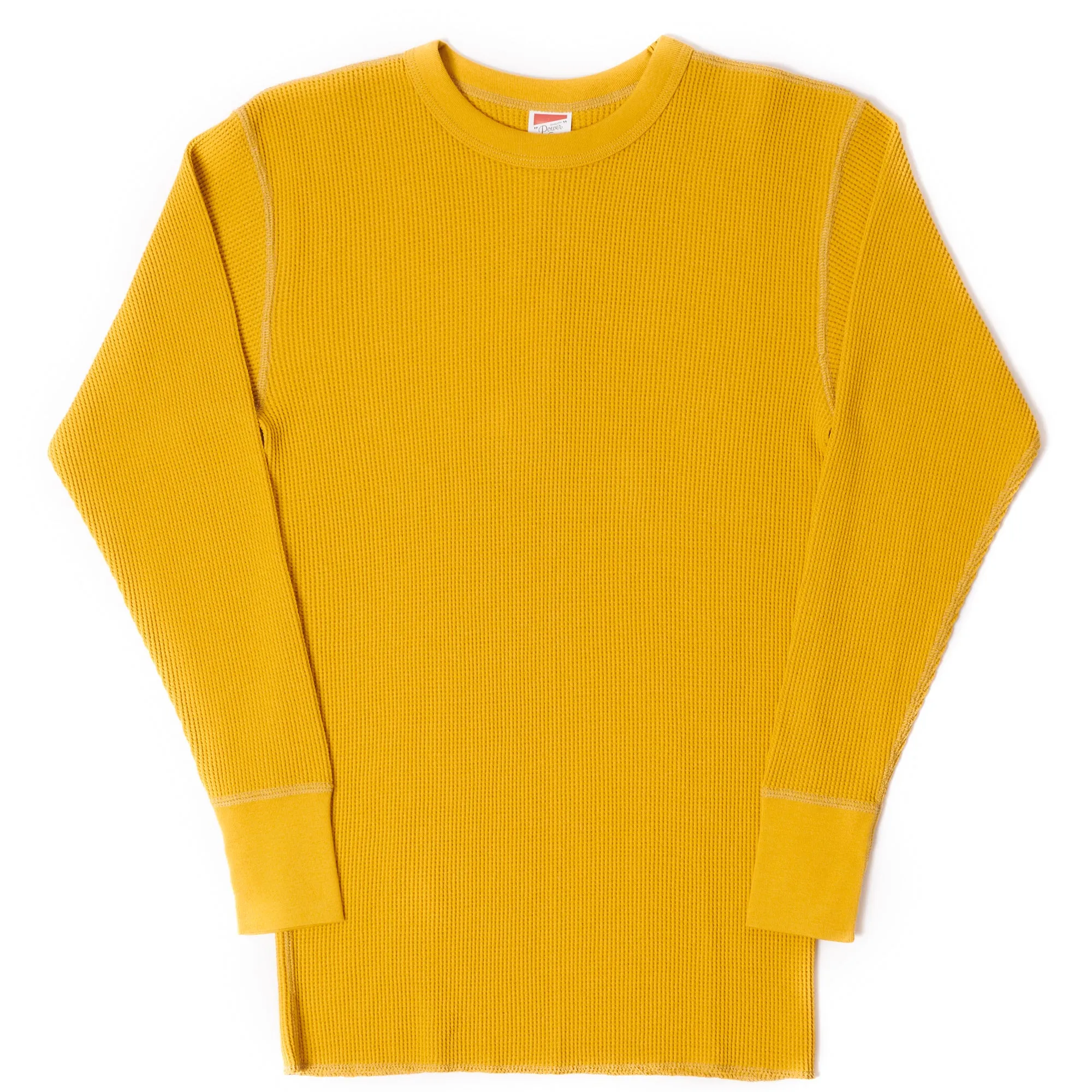 Freewheelers 2115010 'Power Wear' Crew Neck Thermal - Yellow