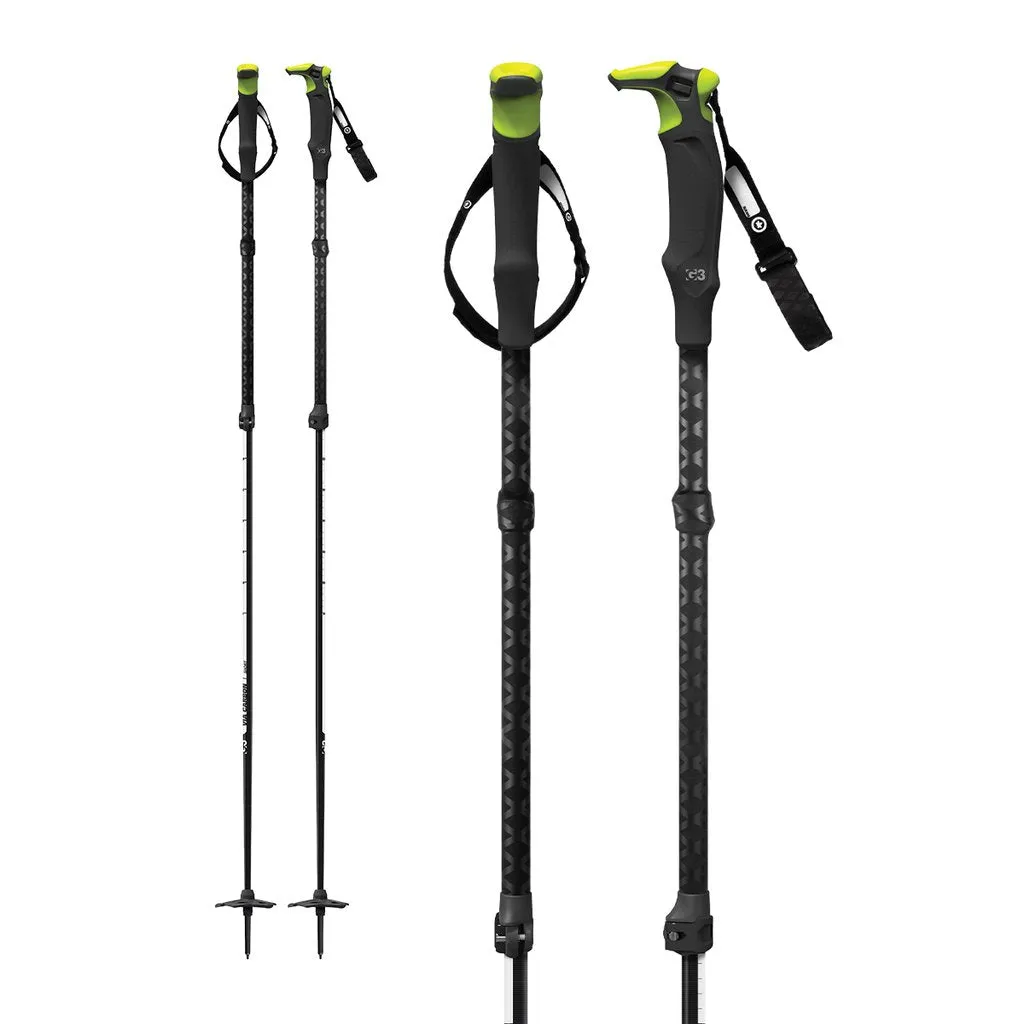 G3 Poles (Via Aluminum/Carbon, PIVOT Trek/Ski)